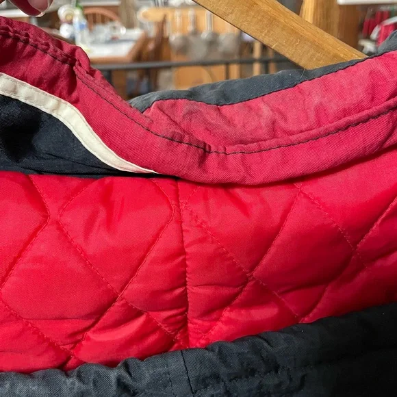 Chicago Bulls Starter Black and Red NBA Jacket - Picture 3 of 7